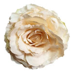 King Large Rose. Cream Flamenco Flower. 17cm 7.480€ #504190119CRM